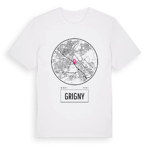 Grigny t-shirt – ekologisk bomull t-shirt från Pinshirt
