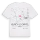 Gurcy-le-Châtel karta t-shirt