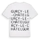 Gurcy-le-Châtel ordlek t-shirt