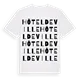 Hôtel de Ville ordlek t-shirt