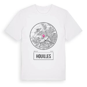 Houilles t-shirt – ekologisk bomull t-shirt från Pinshirt