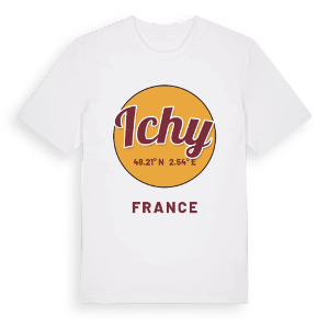 Ichy cirkel t-shirt – ekologisk bomull t-shirt från Pinshirt