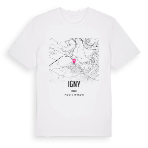 Igny karta t-shirt – ekologisk bomull t-shirt från Pinshirt