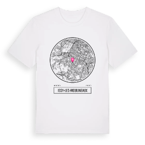 Issy-les-Moulineaux t-shirt – ekologisk bomull t-shirt från Pinshirt