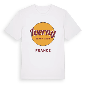 Iverny cirkel t-shirt – ekologisk bomull t-shirt från Pinshirt