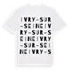 Ivry-sur-Seine ordlek t-shirt