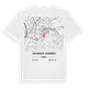 Jean-Moulin - Beaumonts karta t-shirt