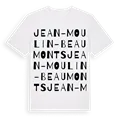 Jean-Moulin - Beaumonts ordlek t-shirt