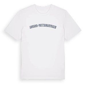 Jouars-Pontchartrain college t-shirt – ekologisk bomull t-shirt från Pinshirt