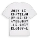 Jouy-le-Châtel ordlek t-shirt