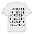 La Queue d'Oiseau ordlek t-shirt
