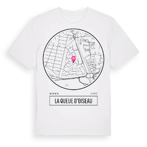 La Queue d'Oiseau t-shirt – ekologisk bomull t-shirt från Pinshirt