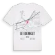 Le Bourget karta t-shirt