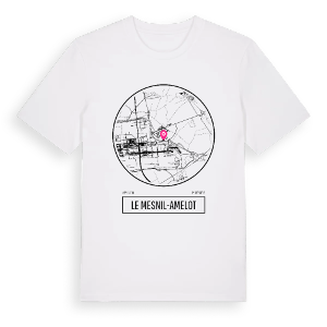 Le Mesnil-Amelot t-shirt – ekologisk bomull t-shirt från Pinshirt