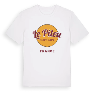 Le Pileu cirkel t-shirt – ekologisk bomull t-shirt från Pinshirt