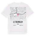 Le Tremblay karta t-shirt