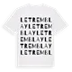 Le Tremblay ordlek t-shirt