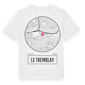 Le Tremblay t-shirt – ekologisk bomull t-shirt från Pinshirt