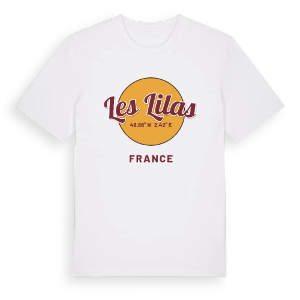 Les Lilas cirkel t-shirt – ekologisk bomull t-shirt från Pinshirt