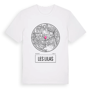 Les Lilas t-shirt – ekologisk bomull t-shirt från Pinshirt