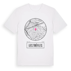 Les Trèfles t-shirt – ekologisk bomull t-shirt från Pinshirt