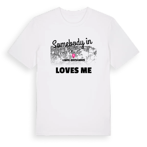Någon i Limeil-Brévannes älskar mig t-shirt – ekologisk bomull t-shirt från Pinshirt