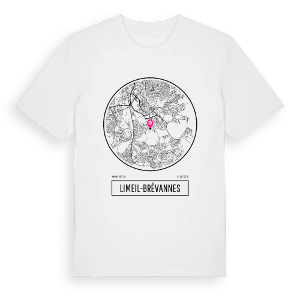 Limeil-Brévannes t-shirt – ekologisk bomull t-shirt från Pinshirt