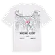 Maisons-Alfort karta t-shirt