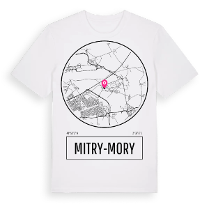 Mitry-Mory t-shirt – ekologisk bomull t-shirt från Pinshirt