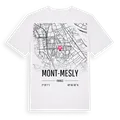 Mont-Mesly karta t-shirt