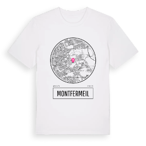 Montfermeil t-shirt – ekologisk bomull t-shirt från Pinshirt