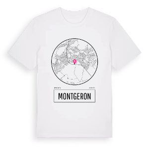Montgeron t-shirt – ekologisk bomull t-shirt från Pinshirt