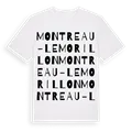 Montreau - Le Morillon ordlek t-shirt