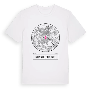 Morsang-sur-Orge t-shirt – ekologisk bomull t-shirt från Pinshirt