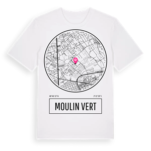 Moulin Vert t-shirt – ekologisk bomull t-shirt från Pinshirt