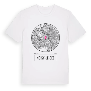 Noisy-le-Sec t-shirt – ekologisk bomull t-shirt från Pinshirt