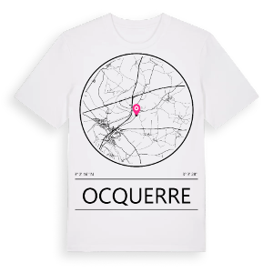 Ocquerre t-shirt – ekologisk bomull t-shirt från Pinshirt
