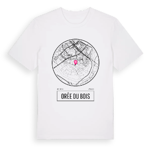 Orée du Bois t-shirt – ekologisk bomull t-shirt från Pinshirt