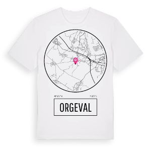 Orgeval t-shirt – ekologisk bomull t-shirt från Pinshirt