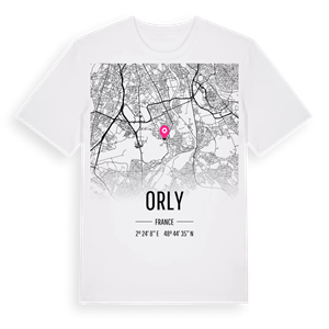 Orly karta t-shirt – ekologisk bomull t-shirt från Pinshirt