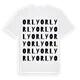 Orly ordlek t-shirt
