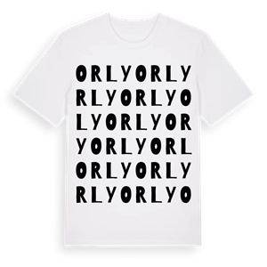 Orly ordlek t-shirt – ekologisk bomull t-shirt från Pinshirt