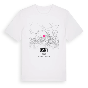 Osny karta t-shirt – ekologisk bomull t-shirt från Pinshirt