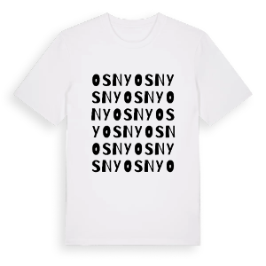 Osny ordlek t-shirt – ekologisk bomull t-shirt från Pinshirt