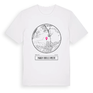 Paray-Vieille-Poste t-shirt – ekologisk bomull t-shirt från Pinshirt