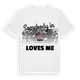 Någon i Paris älskar mig t-shirt