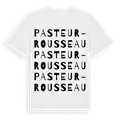 Pasteur - Rousseau ordlek t-shirt