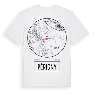 Périgny t-shirt – ekologisk bomull t-shirt från Pinshirt
