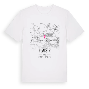 Plaisir karta t-shirt – ekologisk bomull t-shirt från Pinshirt