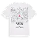 Plateau karta t-shirt